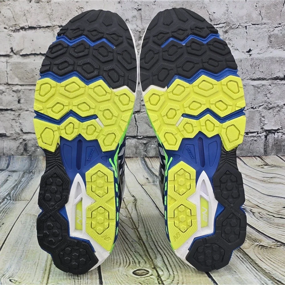 New Balance 1340v2 Running Shoes Mens 15 D Silver‎ Blue Lime M1340SB2 Stability